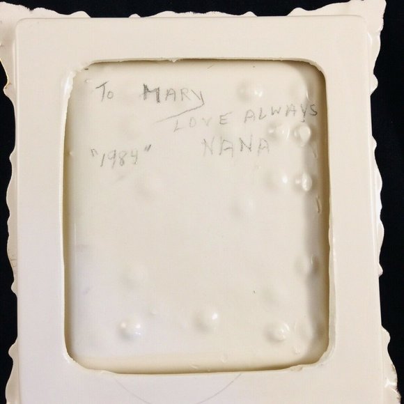 vtg 1980's Ceramic Children, Love, Friend Plaque 2 - Picture 4 of 8